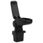 vidaXL Reposabrazos para coche ABS negro 15x31,5x(35-51) cm vidaXL Reposabrazos para coche ABS negro 15x31,5x(35-51) cm
