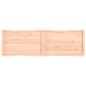 vidaXL Tablero de mesa madera maciza borde natural 200x60x(2-4) cm vidaXL Tablero de mesa madera maciza borde natural 200x60x(2-4) cm