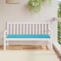 vidaXL Cojín para banco de jardín tela Oxford turquesa 150x50x3 cm vidaXL Cojín para banco de jardín tela Oxford turquesa 150x50x3 cm