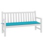 vidaXL Cojín para banco de jardín tela Oxford turquesa 150x50x3 cm vidaXL Cojín para banco de jardín tela Oxford turquesa 150x50x3 cm