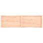 vidaXL Tablero de mesa madera maciza borde natural 180x50x(2-6) cm vidaXL Tablero de mesa madera maciza borde natural 180x50x(2-6) cm