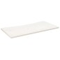 vidaXL Tablero de escritorio madera maciza pino blanco 110x55x2,5 cm