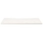 vidaXL Tablero de escritorio madera maciza pino blanco 110x55x2,5 cm
