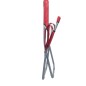 vidaXL Sillas de playa plegables 2 unidades tela rojo vidaXL Sillas de playa plegables 2 unidades tela rojo