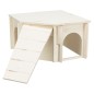 TRIXIE Casa para roedores Thore madera 30x18x30 cm TRIXIE Casa para roedores Thore madera 30x18x30 cm