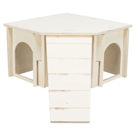 TRIXIE Casa para roedores Thore madera 30x18x30 cm