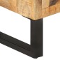 vidaXL Aparador de madera maciza de mango y metal 80x30x71 cm