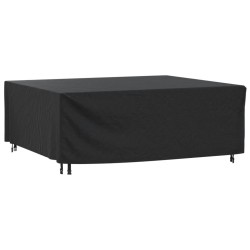 vidaXL Cubierta de muebles de jardín 420D impermeable 200x160x70 cm