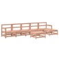 vidaXL Juego de muebles de jardín 7 pzas madera maciza abeto Douglas vidaXL Juego de muebles de jardín 7 pzas madera maciza abeto Douglas