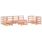 vidaXL Juego de muebles de jardín 8 pzas madera maciza abeto Douglas vidaXL Juego de muebles de jardín 8 pzas madera maciza abeto Douglas