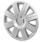 ProPlus Juego de tapacubos 4 unidades Cosmos plateado 16"