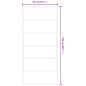 vidaXL Puerta corredera con herrajes ESG vidrio y aluminio 90x205 cm vidaXL Puerta corredera con herrajes ESG vidrio y aluminio 90x205 cm