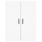 vidaXL Aparador alto madera contrachapada blanco 69,5x34x180 cm vidaXL Aparador alto madera contrachapada blanco 69,5x34x180 cm
