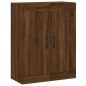 vidaXL Aparador alto madera contrachapada marrón roble 69,5x34x180 cm vidaXL Aparador alto madera contrachapada marrón roble 69,5x34x180 cm