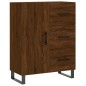 vidaXL Aparador alto madera contrachapada marrón roble 69,5x34x180 cm vidaXL Aparador alto madera contrachapada marrón roble 69,5x34x180 cm