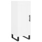 vidaXL Aparador alto madera contrachapada blanco 34,5x34x180 cm vidaXL Aparador alto madera contrachapada blanco 34,5x34x180 cm