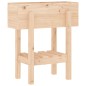 vidaXL Jardinera madera maciza de pino 62x30x69 cm vidaXL Jardinera madera maciza de pino 62x30x69 cm