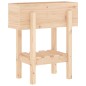 vidaXL Jardinera madera maciza de pino 62x30x69 cm vidaXL Jardinera madera maciza de pino 62x30x69 cm