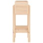 vidaXL Jardinera madera maciza de pino 62x30x69 cm vidaXL Jardinera madera maciza de pino 62x30x69 cm
