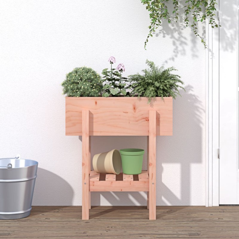 vidaXL Jardinera madera maciza de abeto Douglas 62x30x69 cm vidaXL Jardinera madera maciza de abeto Douglas 62x30x69 cm