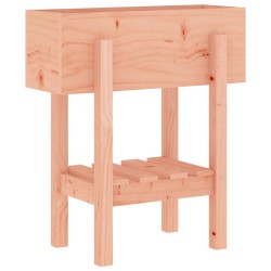 vidaXL Jardinera madera maciza de abeto Douglas 62x30x69 cm