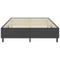 vidaXL Estructura de cama Box Spring tela gris 180x200 cm