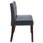 vidaXL Banco de piel de ante artificial gris 120 cm vidaXL Banco de piel de ante artificial gris 120 cm