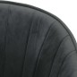 vidaXL Silla de comedor de terciopelo gris oscuro vidaXL Silla de comedor de terciopelo gris oscuro