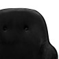 vidaXL Silla mecedora de terciopelo negro vidaXL Silla mecedora de terciopelo negro