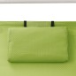 vidaXL Tumbona doble con toldo textilene verde vidaXL Tumbona doble con toldo textilene verde