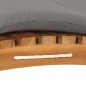 vidaXL Tumbona plegable con cojín verde oscuro madera maciza de teca vidaXL Tumbona plegable con cojín verde oscuro madera maciza de teca