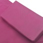 vidaXL Tumbona de jardín con toldo y cojines rosa vidaXL Tumbona de jardín con toldo y cojines rosa