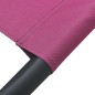 vidaXL Tumbona de jardín con toldo y cojines rosa vidaXL Tumbona de jardín con toldo y cojines rosa