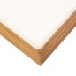 vidaXL Set de mesa y reposapiés de jardín cojín madera maciza acacia vidaXL Set de mesa y reposapiés de jardín cojín madera maciza acacia