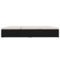 vidaXL Tumbona convertible con cojines de ratán sintético negro vidaXL Tumbona convertible con cojines de ratán sintético negro