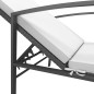 vidaXL Tumbonas con mesita 2 unidades ratán sintético negro vidaXL Tumbonas con mesita 2 unidades ratán sintético negro