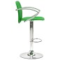 vidaXL Taburetes de cocina 2 unidades cuero artificial verde vidaXL Taburetes de cocina 2 unidades cuero artificial verde