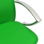 vidaXL Taburetes de cocina 2 unidades cuero artificial verde vidaXL Taburetes de cocina 2 unidades cuero artificial verde