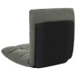 vidaXL Tumbona de suelo plegable microfibra gris oscuro vidaXL Tumbona de suelo plegable microfibra gris oscuro