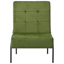 vidaXL Silla de relajación de terciopelo verde claro 65x79x87 cm