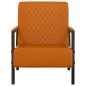 vidaXL Sillón de cuero sintético marrón vidaXL Sillón de cuero sintético marrón