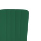vidaXL Sillas de comedor 4 unidades terciopelo verde oscuro vidaXL Sillas de comedor 4 unidades terciopelo verde oscuro