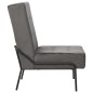 vidaXL Silla de relajación de terciopelo gris oscuro 65x79x87 cm vidaXL Silla de relajación de terciopelo gris oscuro 65x79x87 cm