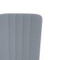 vidaXL Sillas de comedor 4 unidades terciopelo gris claro vidaXL Sillas de comedor 4 unidades terciopelo gris claro