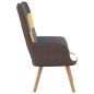 vidaXL Silla de relajación de tela patchwork vidaXL Silla de relajación de tela patchwork