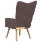 vidaXL Silla de relajación de tela patchwork vidaXL Silla de relajación de tela patchwork