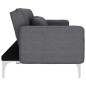 vidaXL Sofá cama de tela gris oscuro vidaXL Sofá cama de tela gris oscuro