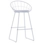 vidaXL Taburetes de barra de cocina 2 unidades cuero sintético blanco vidaXL Taburetes de barra de cocina 2 unidades cuero sintético blanco