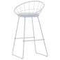 vidaXL Taburetes de barra de cocina 2 unidades cuero sintético blanco vidaXL Taburetes de barra de cocina 2 unidades cuero sintético blanco