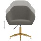 vidaXL Silla de comedor giratoria de terciopelo gris oscuro vidaXL Silla de comedor giratoria de terciopelo gris oscuro